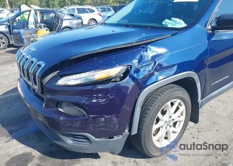 2016 Jeep Cherokee Sport z USA, uszkodzony, nr VIN 1C4PJLAB9GW233427